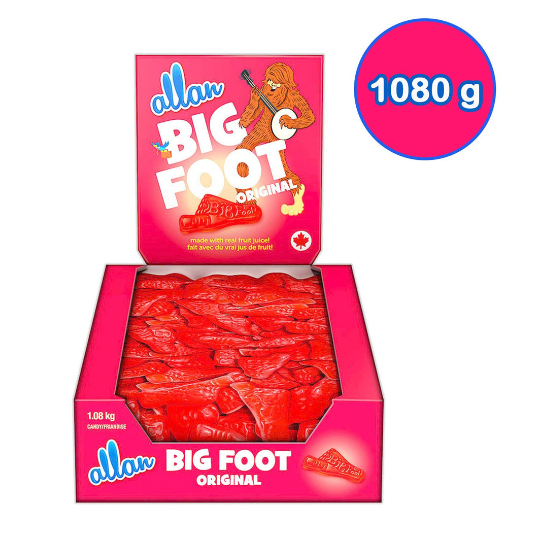 ALLAN Gummy Candy, Big Foot, 1080 Gram